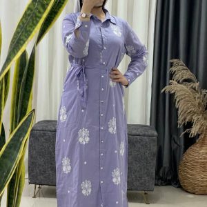 مانتو گل‌دوزی