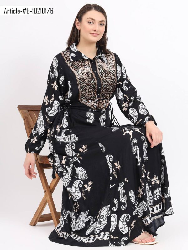 ماکسی آستین بلند